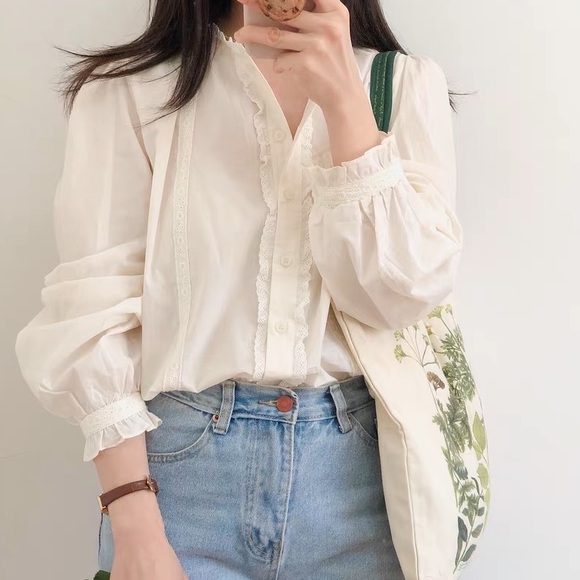 Japanese style blouse - Picture 3 of 4